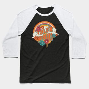 Retro Rainbow // Tyler Hubbard Baseball T-Shirt